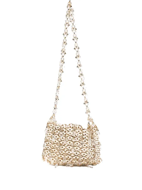 Rabanne Bolsa de ombro com cristais