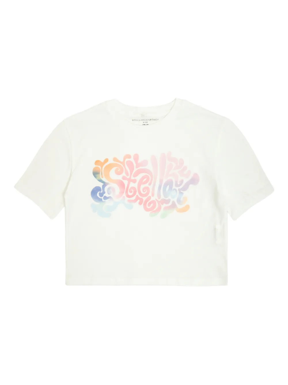 Stella McCartney Kids print-graphic T-shirt - Bianco