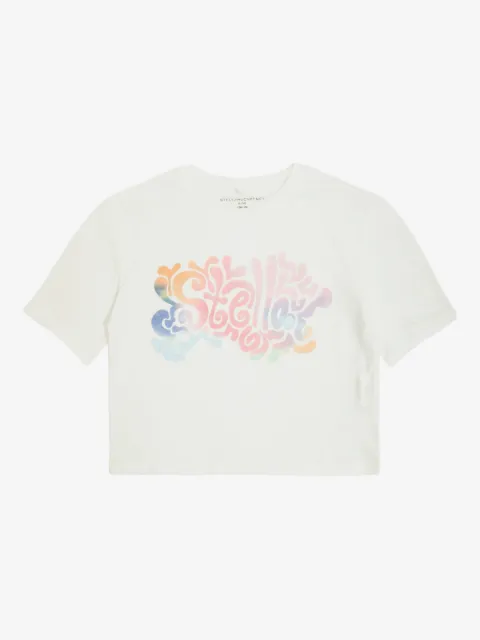 Stella McCartney Kids playera con estampado gráfico