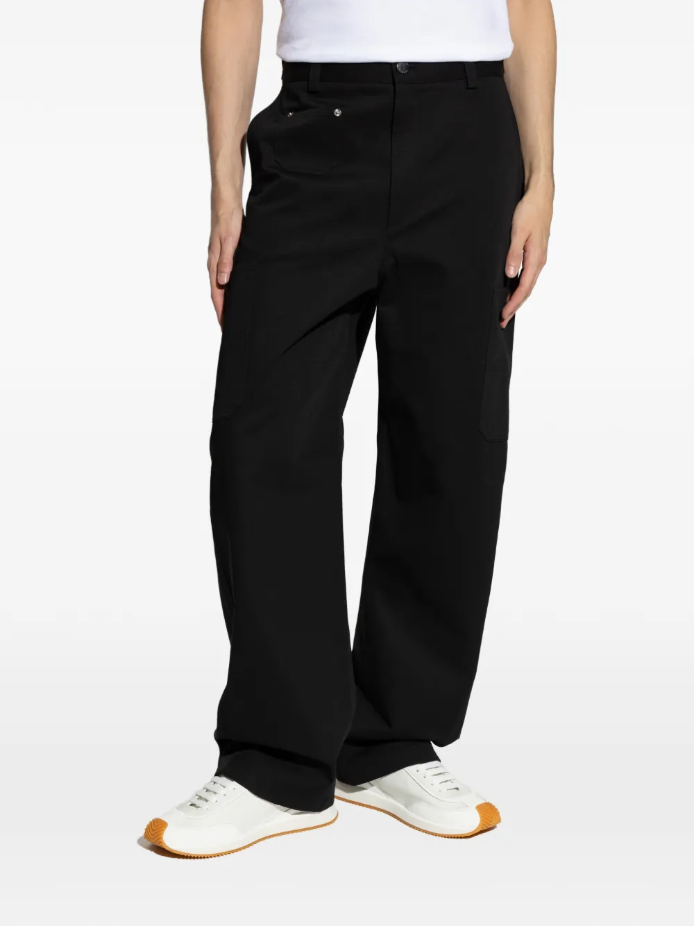 Givenchy Cargo Trousers In Black
