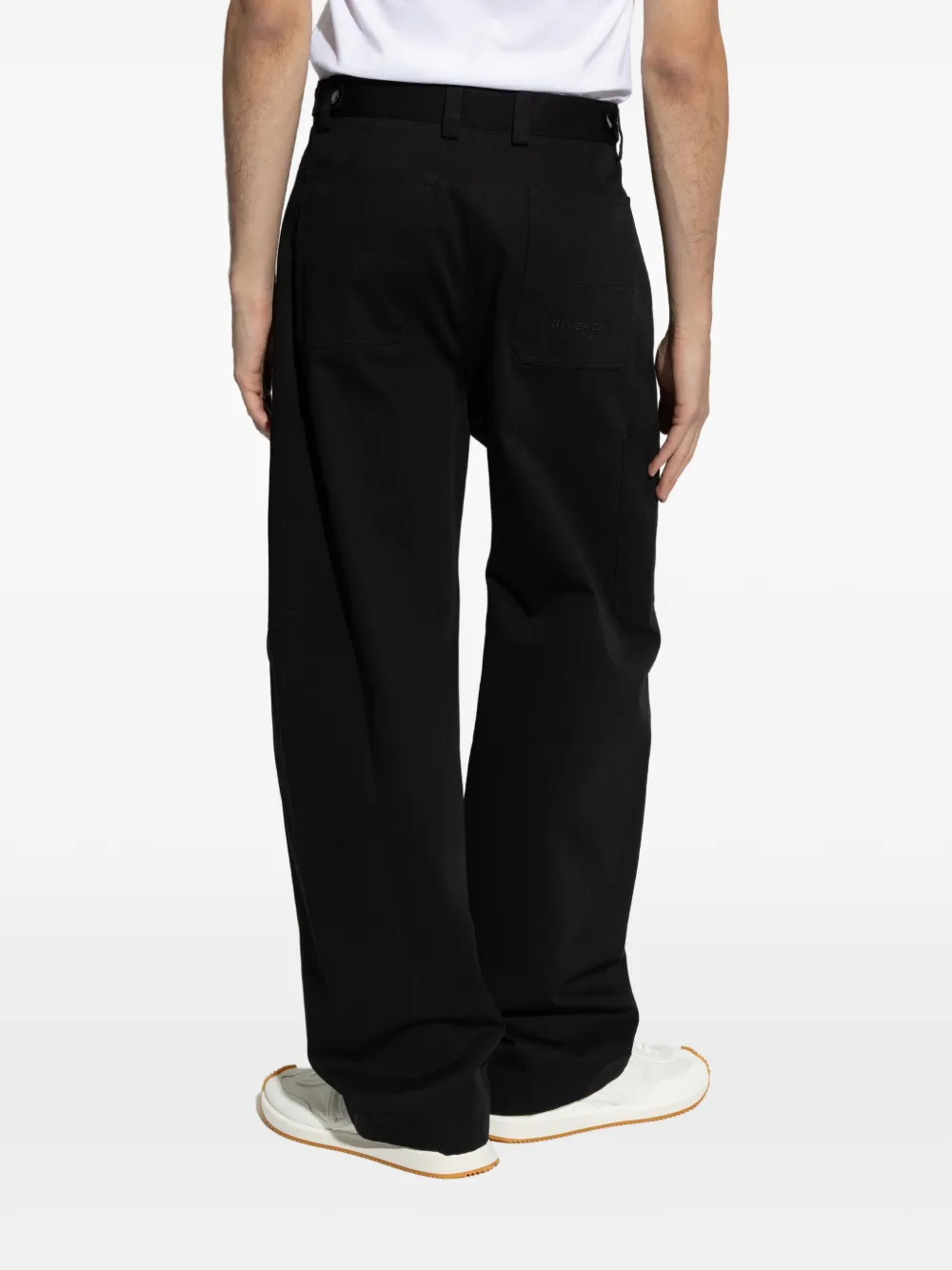 Givenchy Cargo Trousers In Black