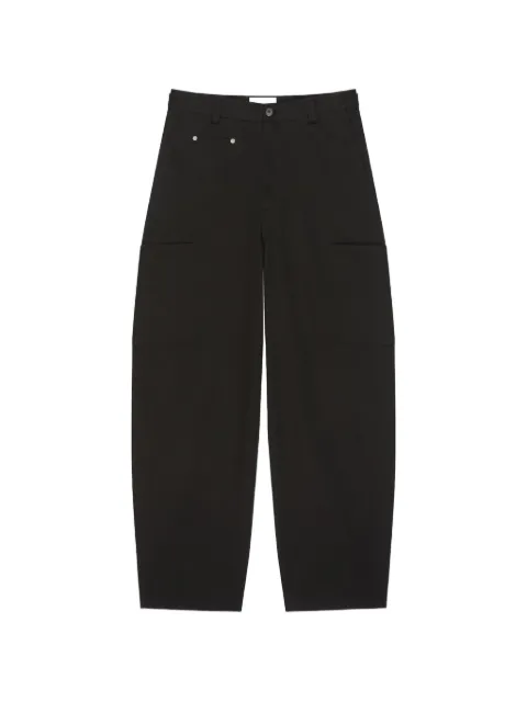 Givenchy Couture Seam trousers in cotton embroidered