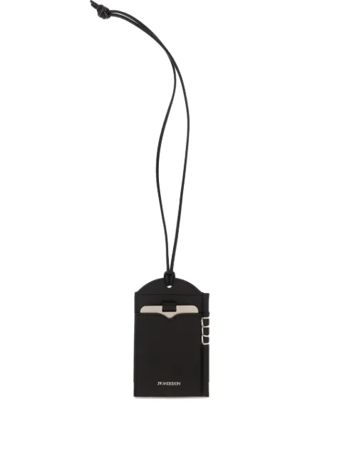 JW Anderson leather-tag cardholder