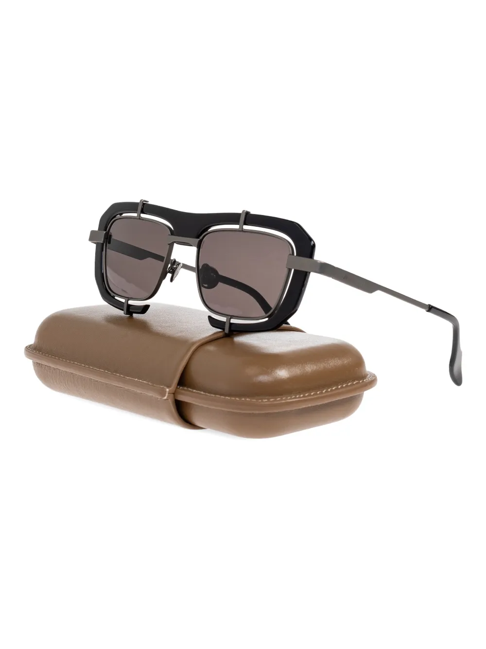 JW Anderson Jwa03 geometric sunglasses - Zwart
