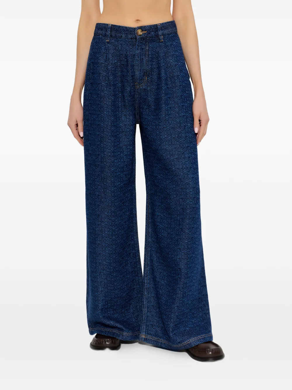 Munthe Pantaloni Ronan A Fantasia - Blu 