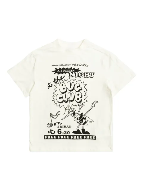 Stella McCartney Kids футболка с графичным принтом