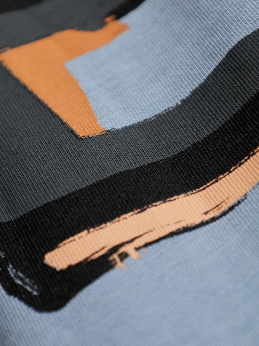 MUNTHE T-shirt met grafische print Blauw