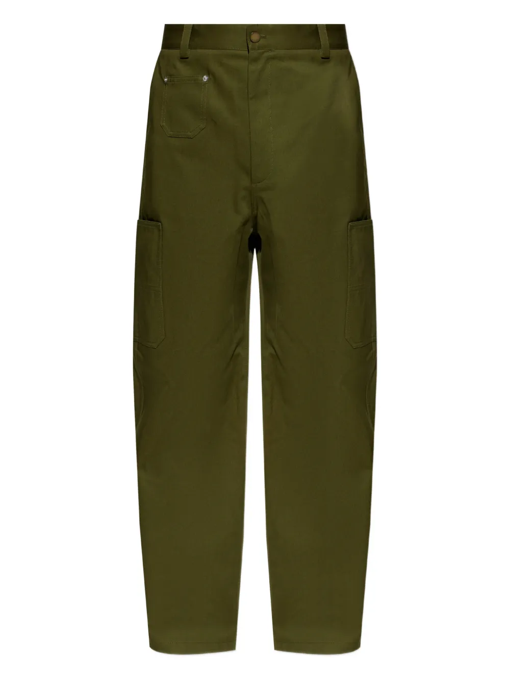 Givenchy multi-pocket loose-fit trousers | Green | Image 1