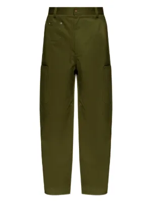 JW Anderson Twisted Seam Trousers | Green | FARFETCH