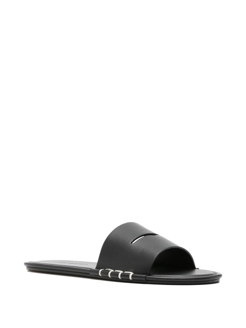 JW Anderson Leren sandalen Zwart