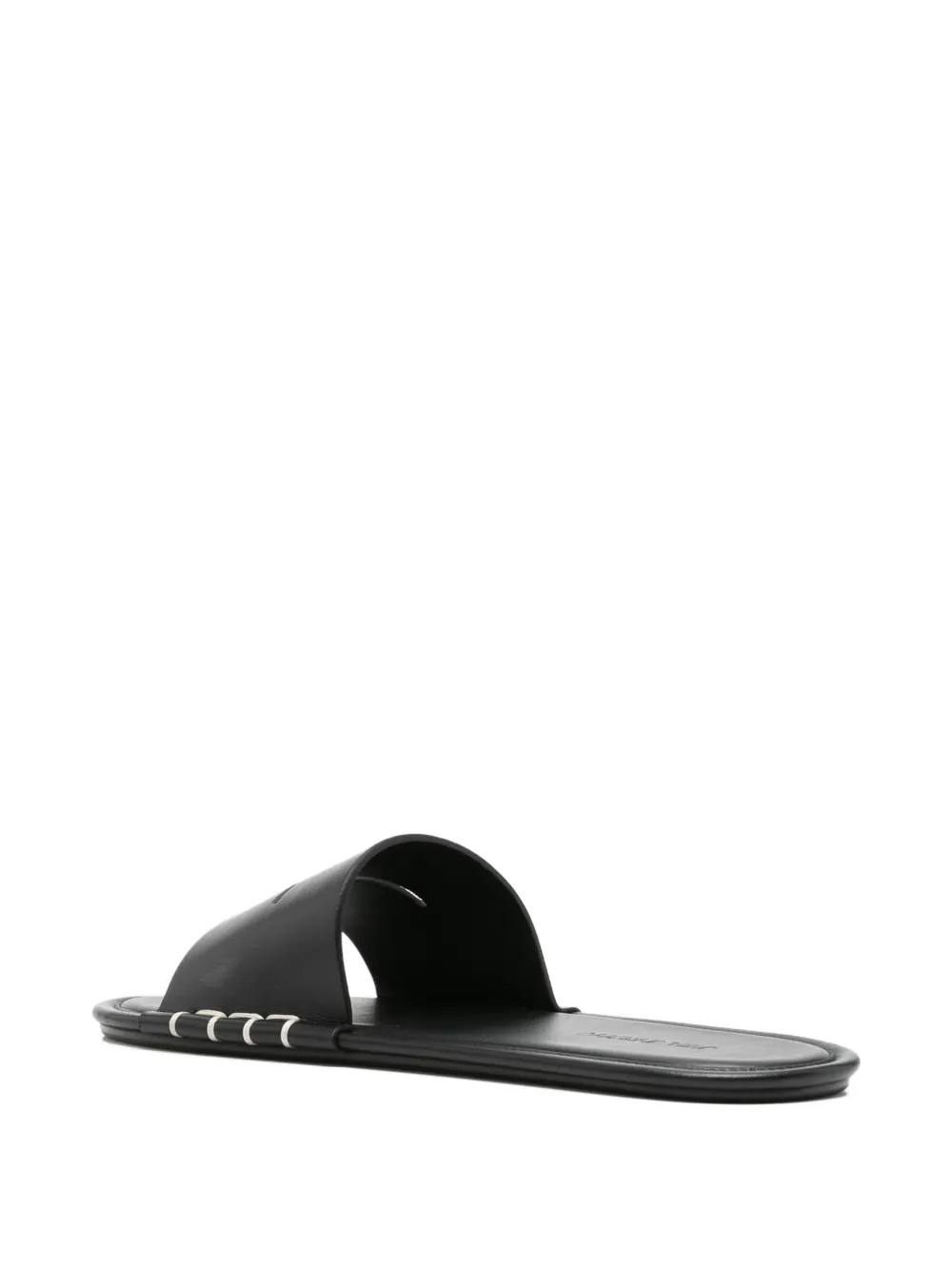 JW Anderson Leren sandalen Zwart