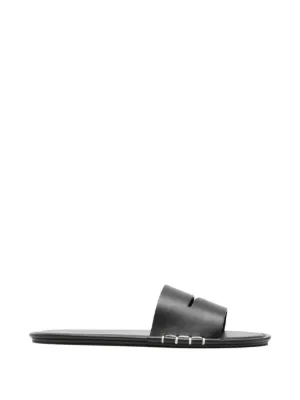 JW ANDERSON シューズ JW Anderson Mens Comfort Shoes Chain Leather Slip On Mule Sandals