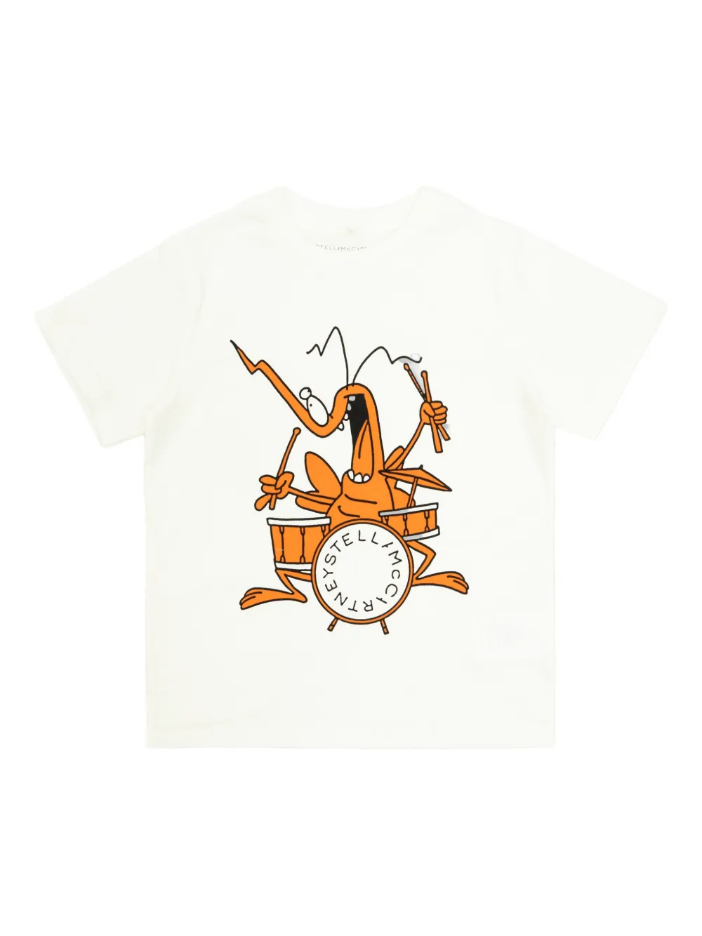 Stella McCartney Kids graphic-print T-shirt - Bianco