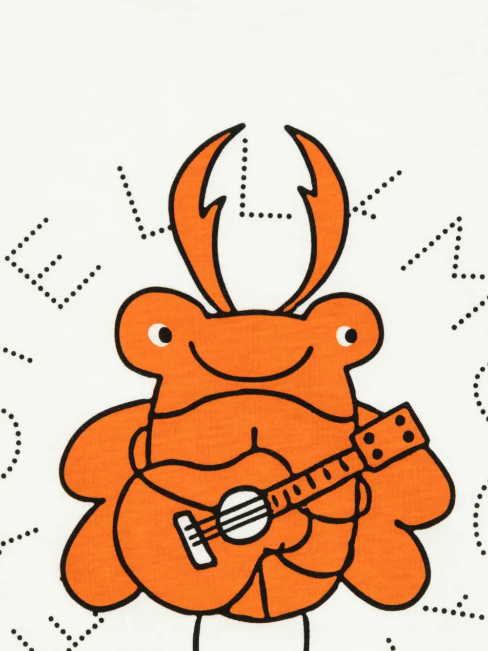 Stella McCartney Kids T-shirt met grafische print Wit