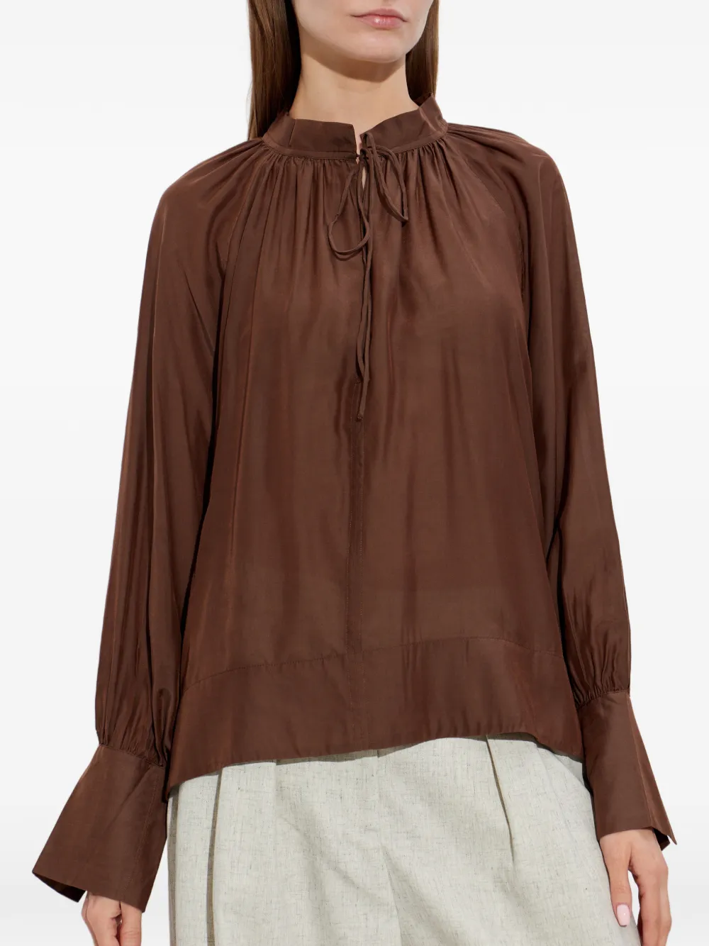  Munthe Roseberger Blouse - Brown 