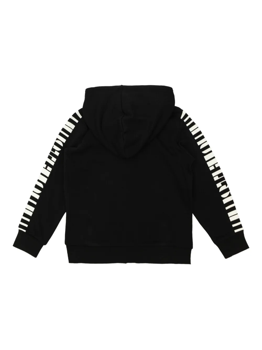 Stella McCartney Kids Hoodie met rits Zwart