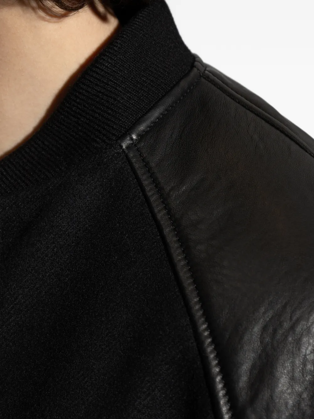 Givenchy Bomberjack met vlakken Zwart