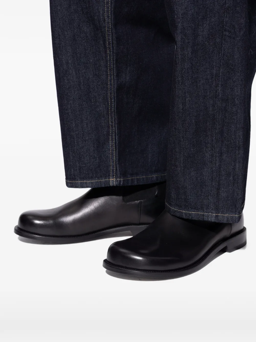 JW Anderson leather chelsea boots Zwart