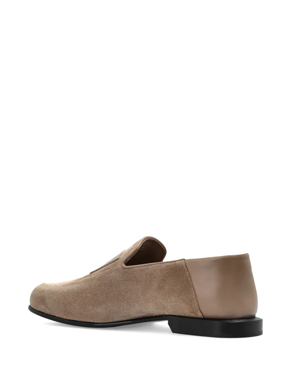 Givenchy Label suède loafers Beige
