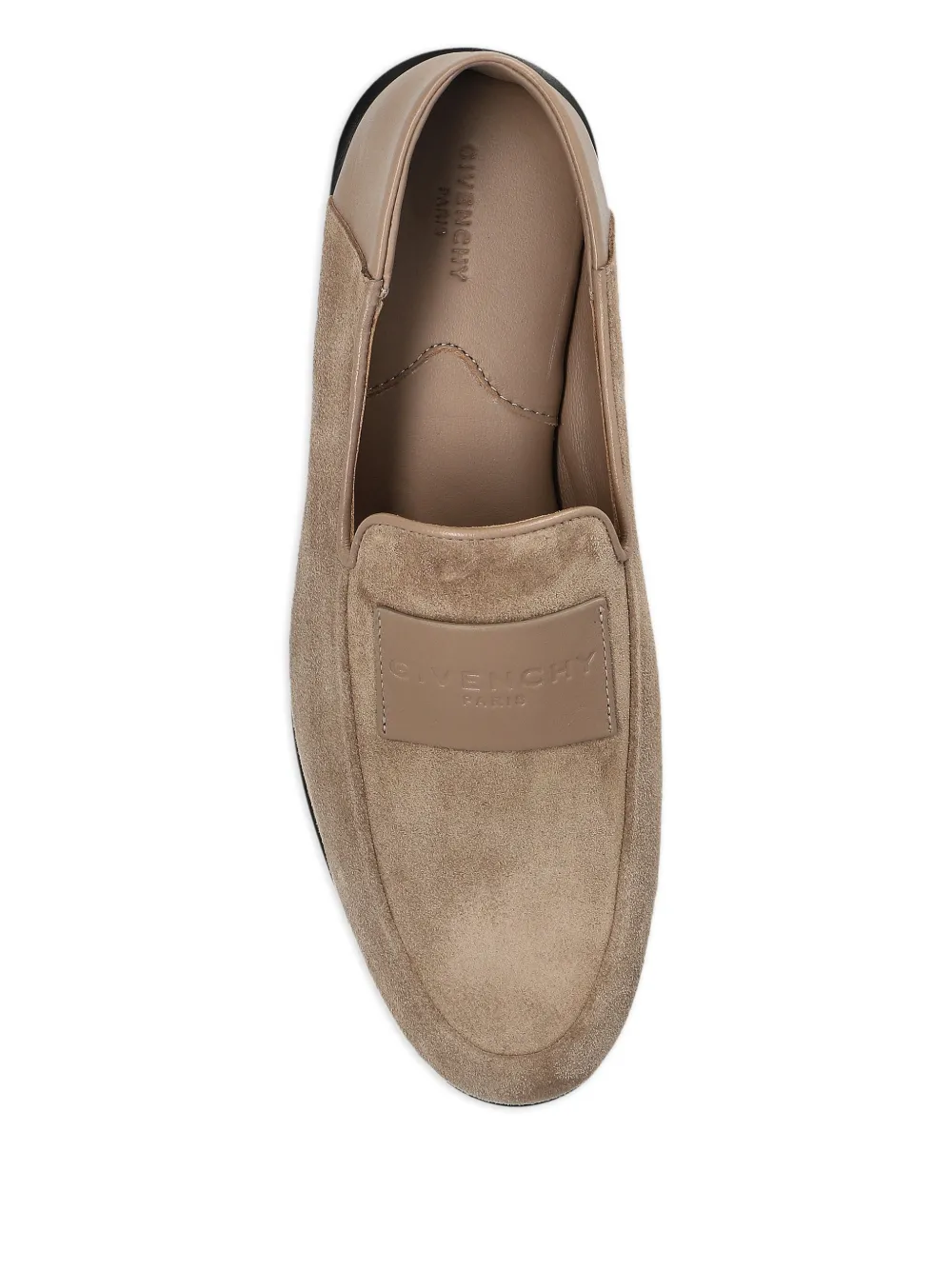 Givenchy Label suède loafers Beige
