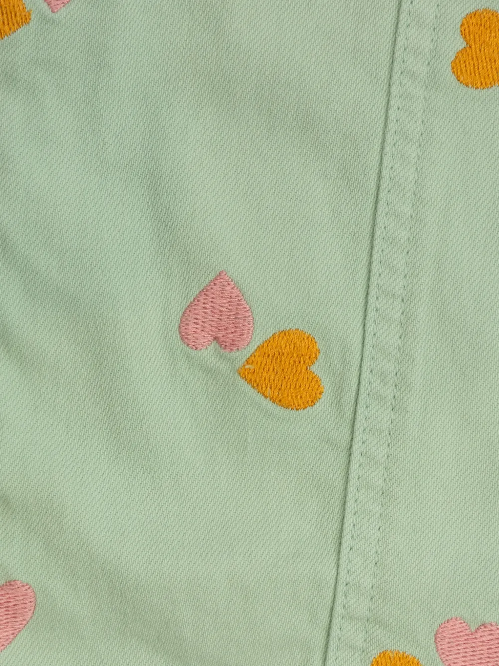  Stella Mccartney Kids Heart-motif Trousers - Green 