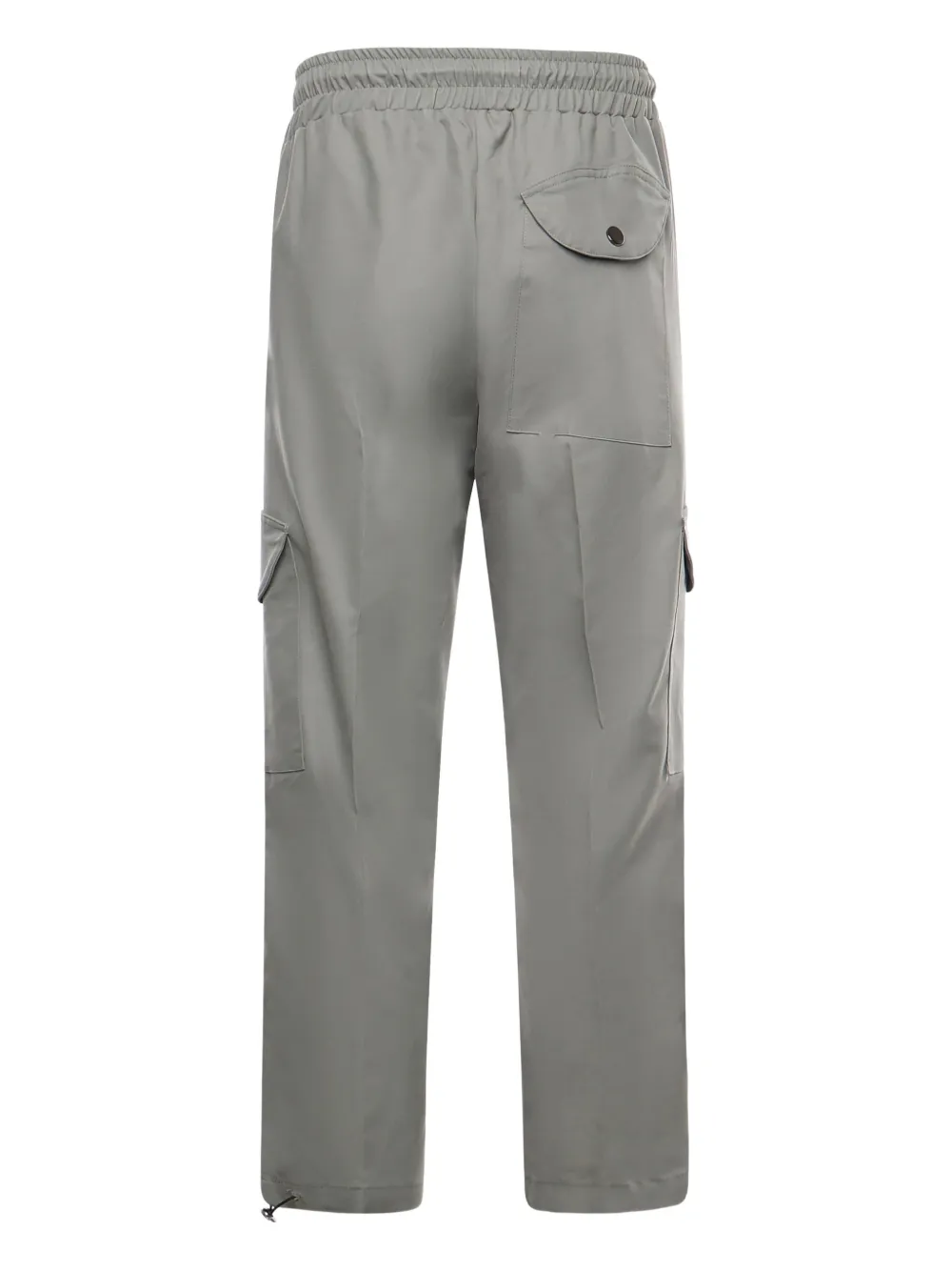 Giuliano Galiano cargo-pocket drawstring trousers - Grijs