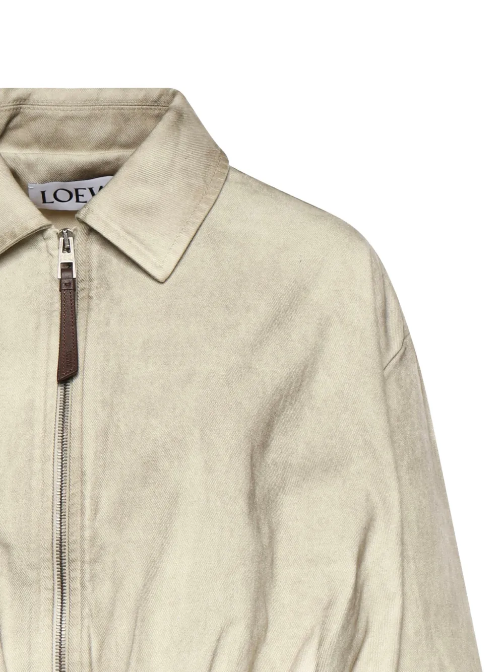  Loewe Giacca Con Zip - Grigio 