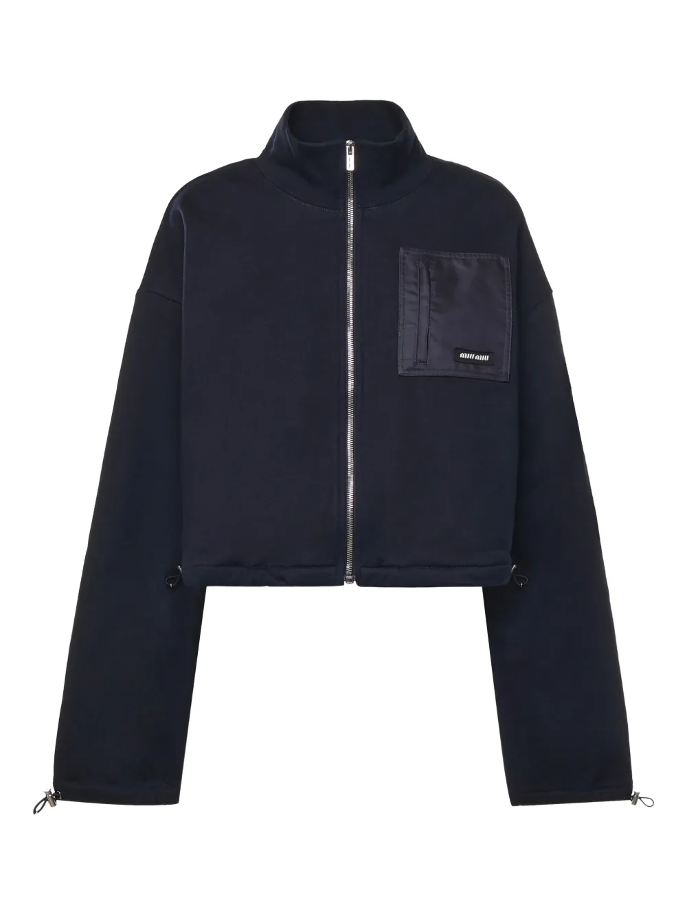 Miu Miu zip pocket jacket | Blue | Image 1