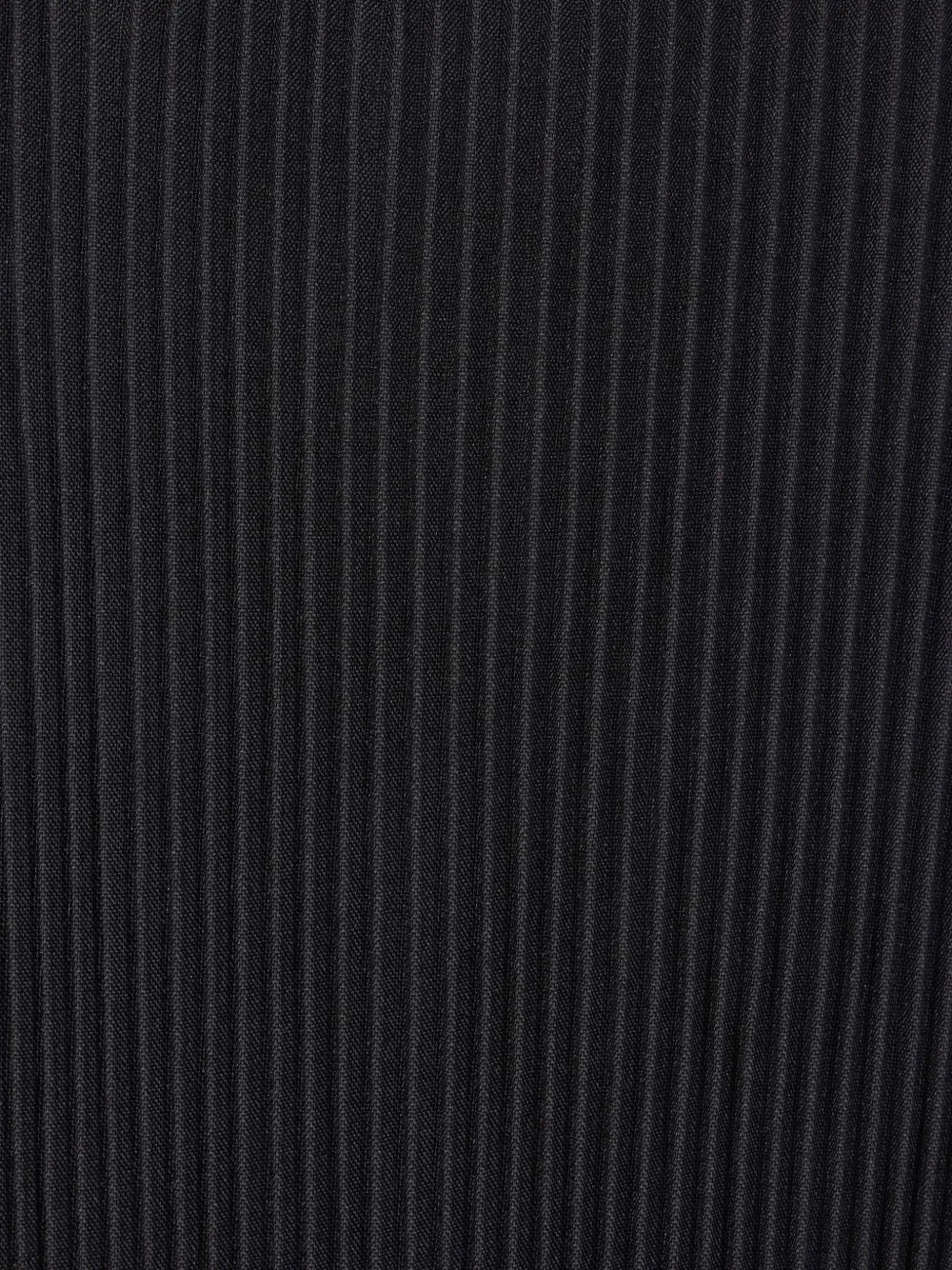 Melitta Baumeister zigzag-hem pleated skirt - Zwart