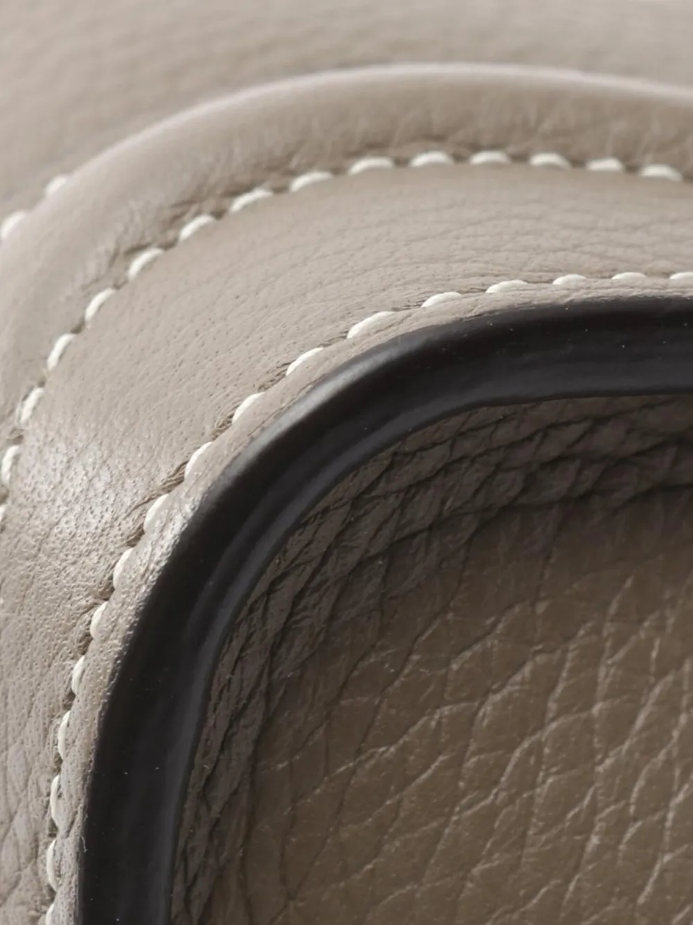 CELINE Pre-owned 2010-2025 Nano Leather Luggage Tote Satchel In Brown