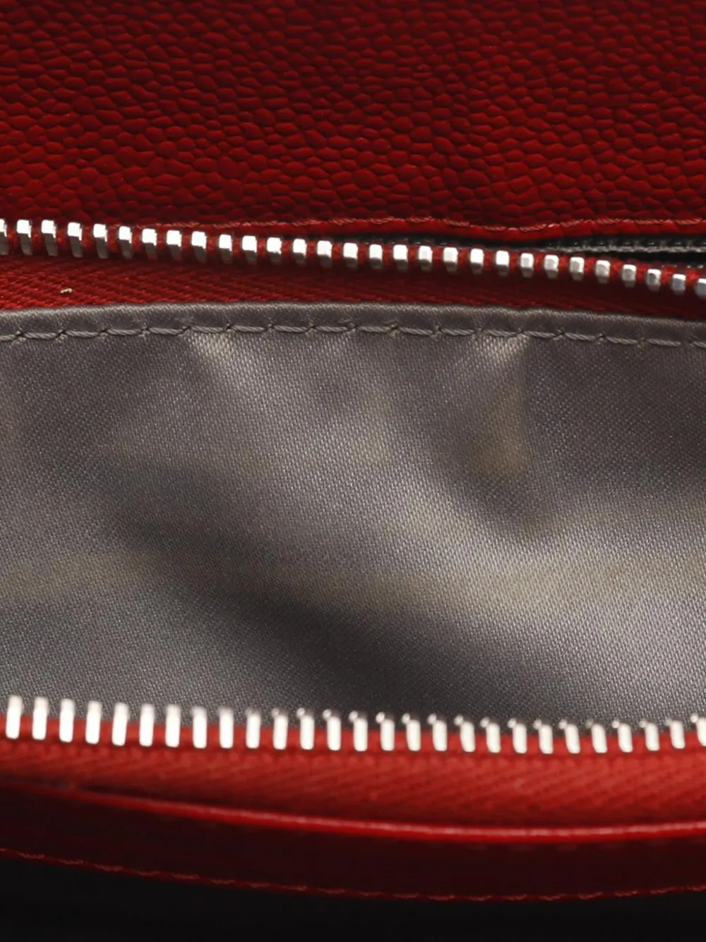 Pre-owned Chanel 2012-2013 Caviar Grand Shopping Tote Bag In Red