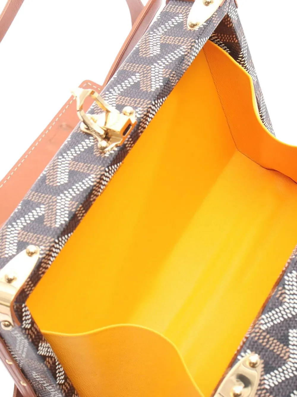 Pre-owned Goyard 2010-2025 Ine Minaudiere Shoulder Bag In Black