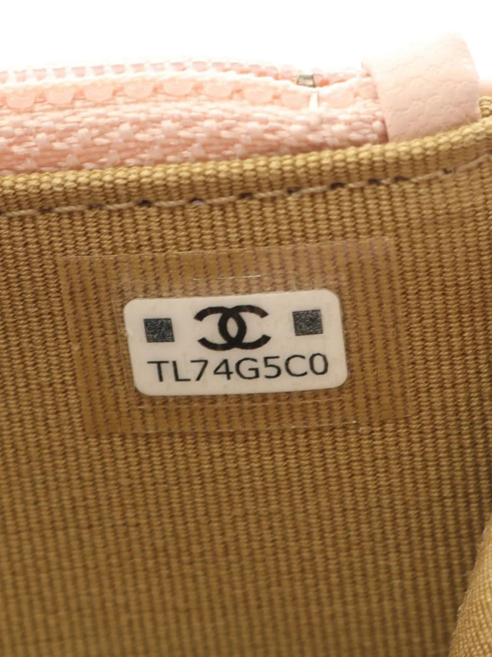 Pre-owned Chanel 2021-2025 Cc Lambskin Pearl Crush Wallet On Chain Crossbody Bag In Pink