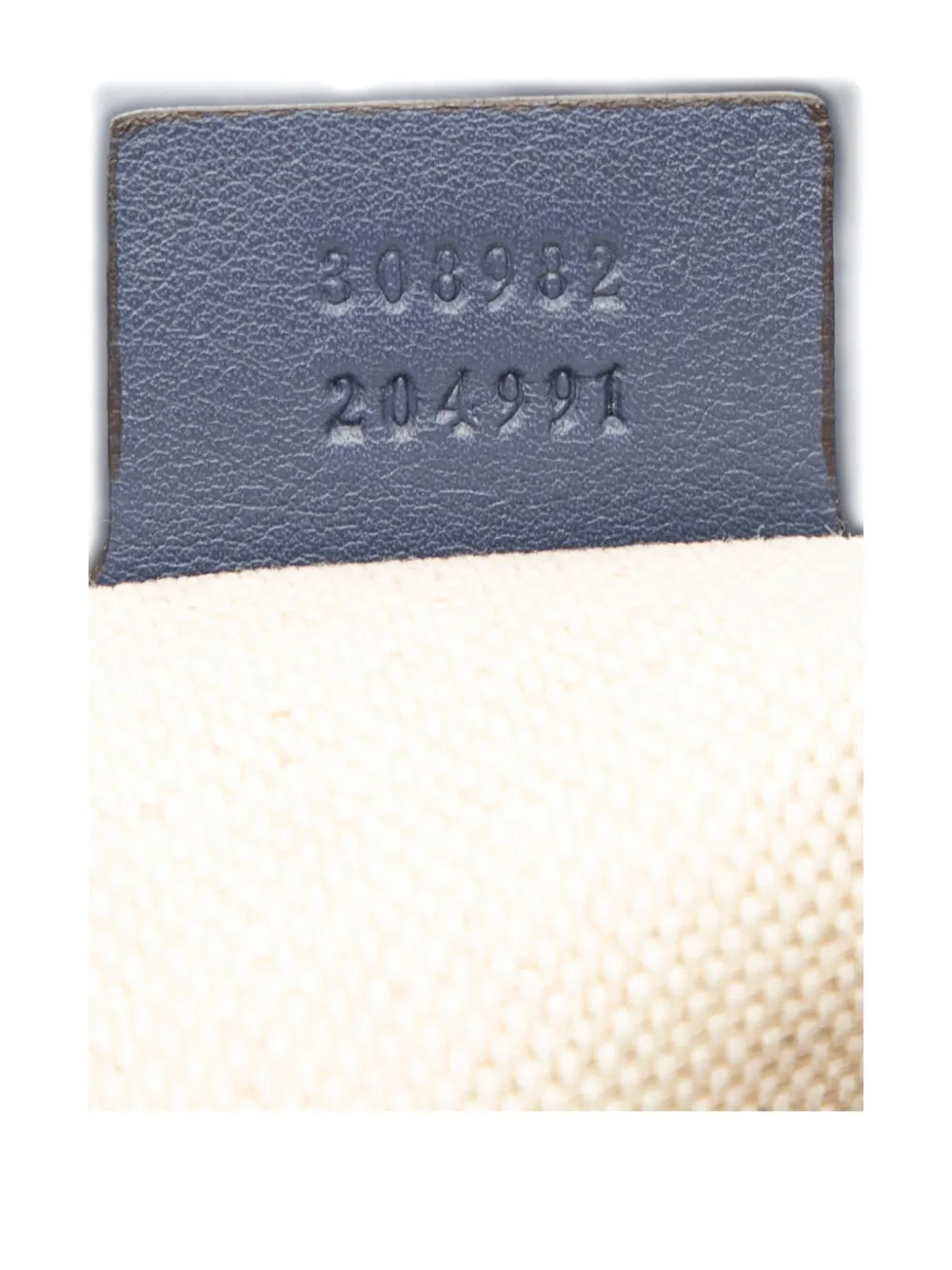 Pre-owned Gucci 2000-2015 Medium Patent Soho Chain Tote Bag In Blue