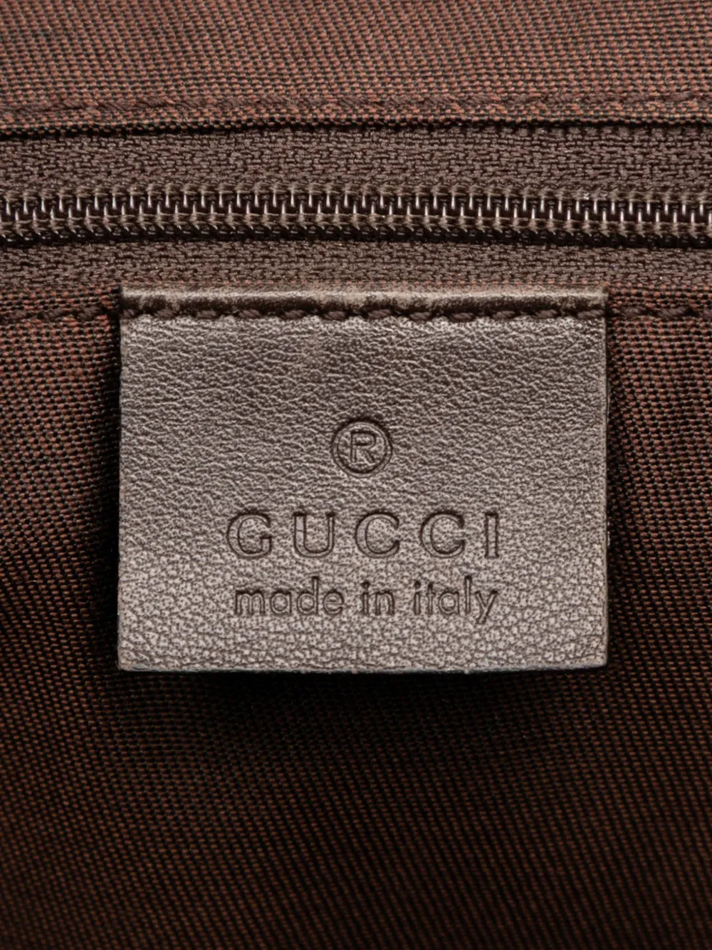 GUCCI Pre-owned 2000-2015 Gg Supreme Joy Convertible Tote Satchel In Brown