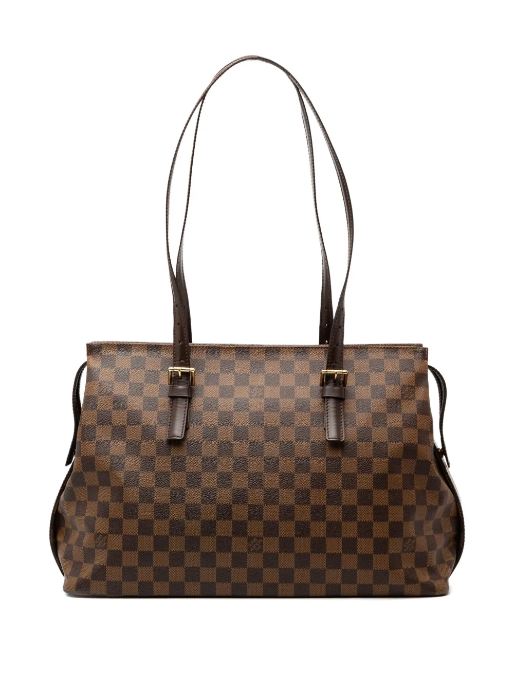 Louis Vuitton Pre-Owned 2001 Damier Ebene Chelsea shoulder bag - Marrone
