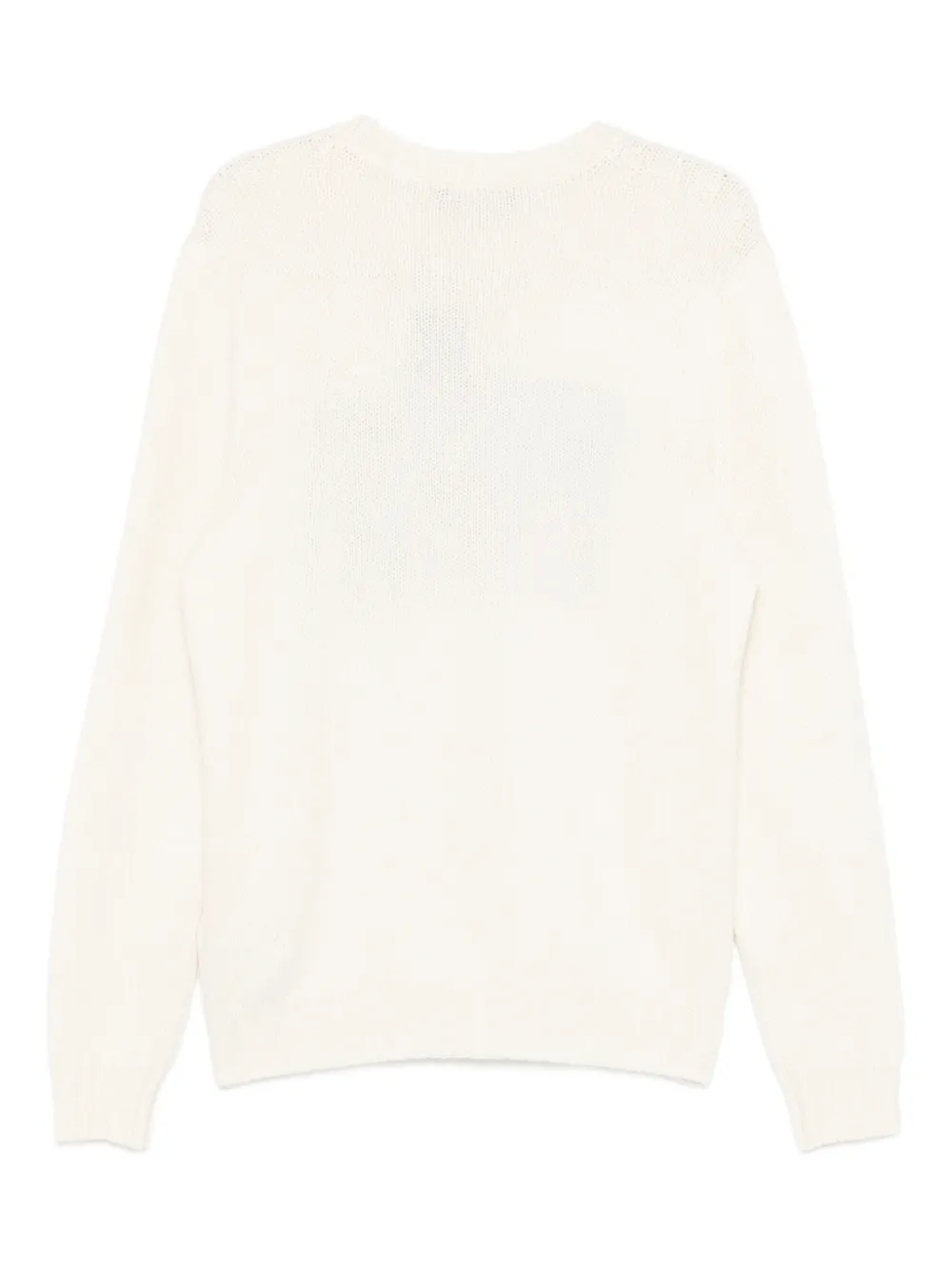 Ralph Lauren Purple Label flag-detail sweater - Beige