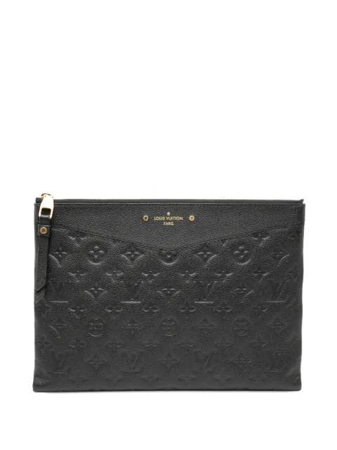 Louis Vuitton Pre-Owned 2019 Monogram Empreinte Daily Pouch clutch bag