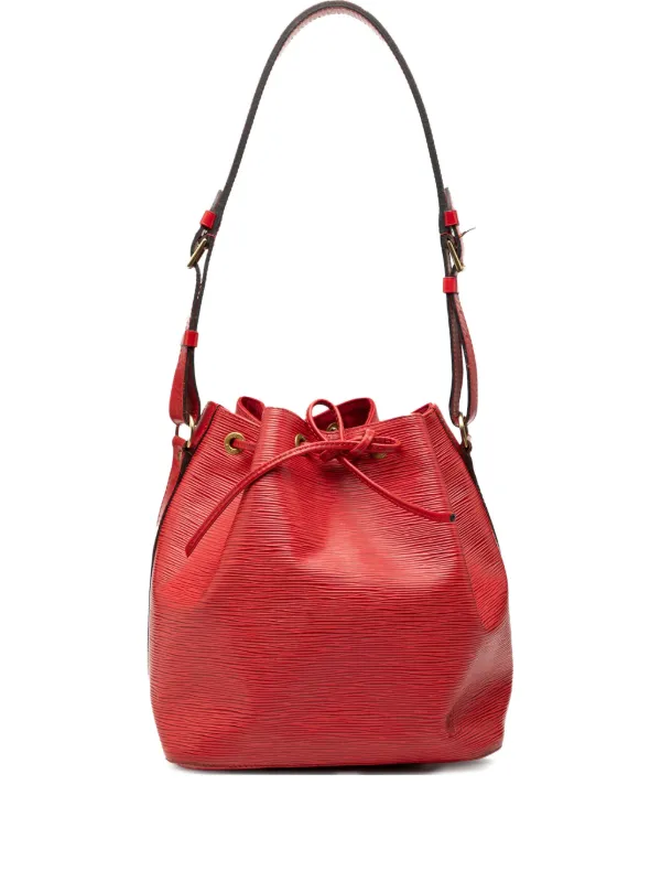PARIS バケットバッグ 赤 Louis Vuitton Pre-Owned 1994 エピ プチ ノエ バケットバッグ