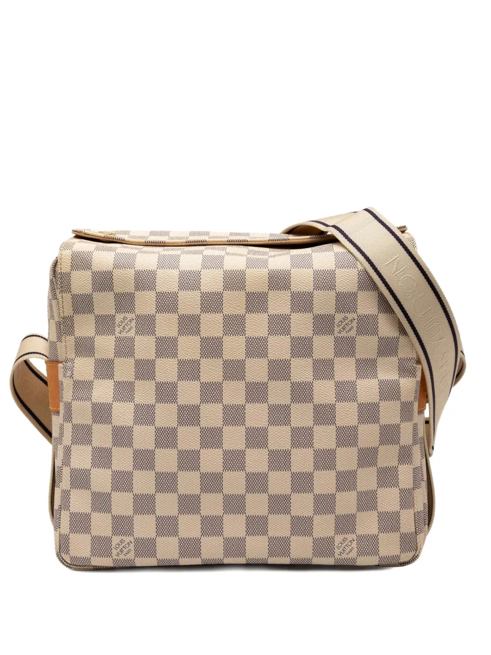 Louis Vuitton Pre-Owned 2007 ダミエ アズール ナヴィグリオ ショルダーバッグ | ホワイト | Image 1