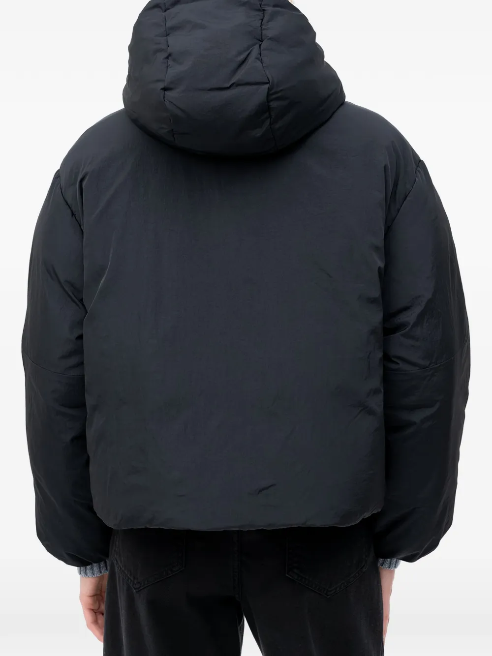 BOSS Jack met capuchon en zak Zwart