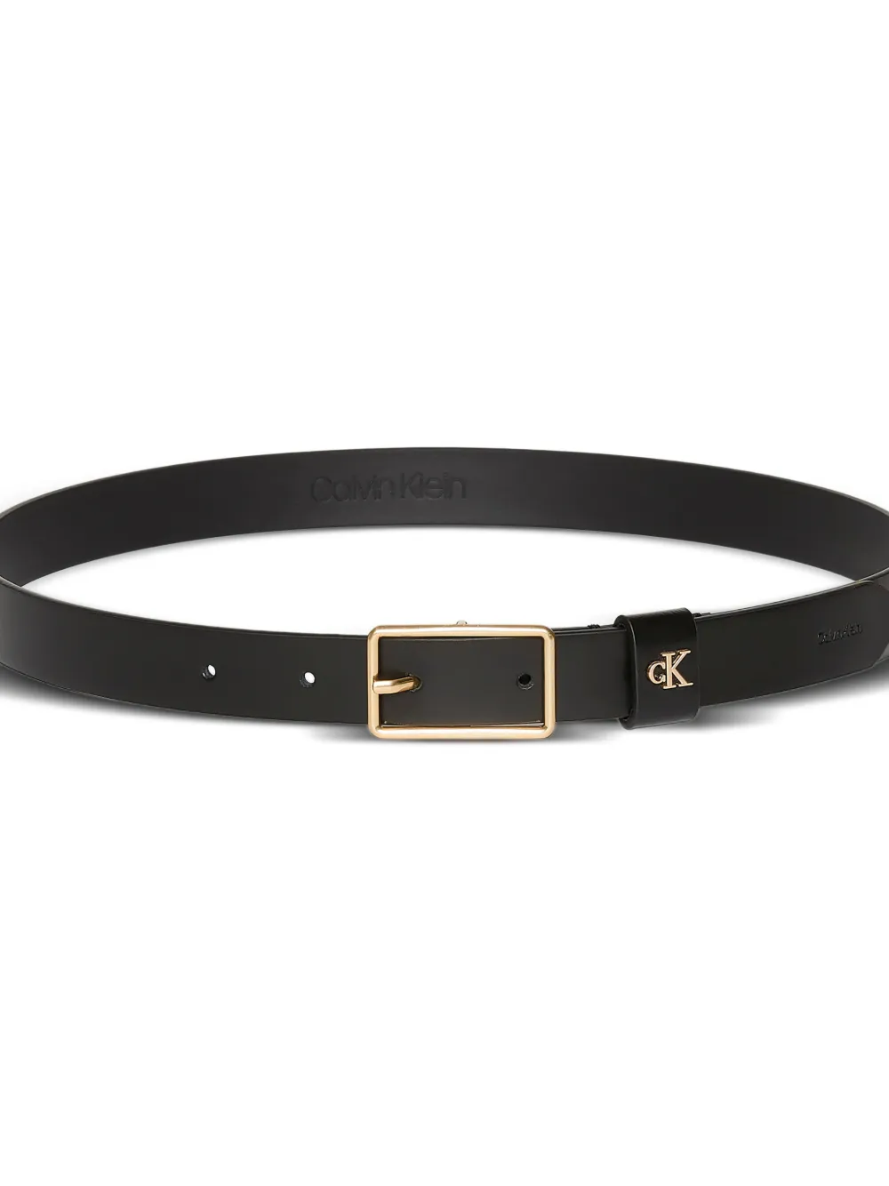 Calvin Klein cinturón con hebilla rectangular | Image 2