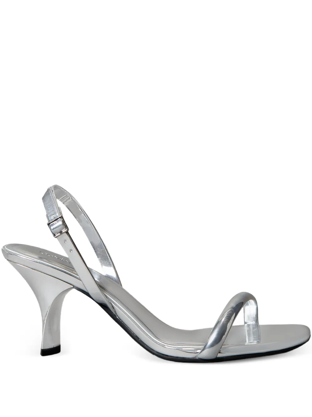 Calvin Klein Slingback sandalen met bandje Zilver