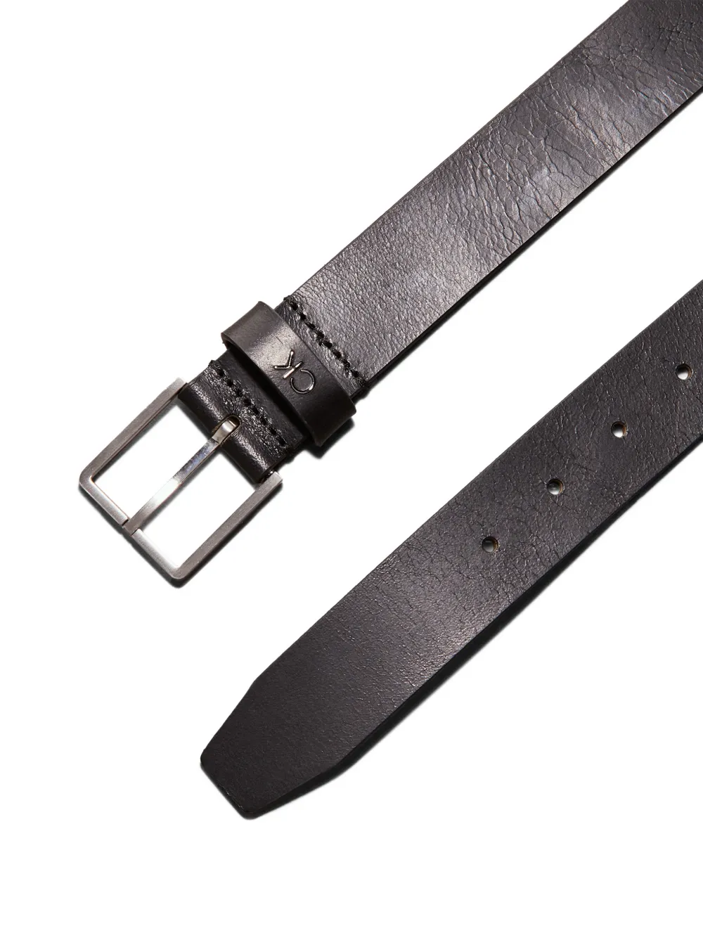 Calvin Klein leather metal-buckle belt | Image 2