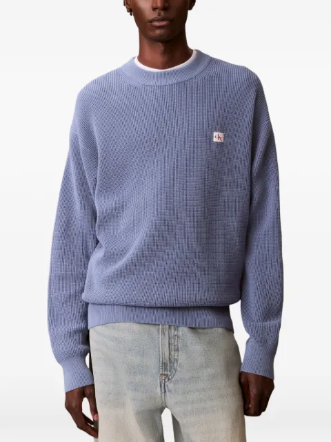 Calvin Klein Pullover in Waffelstrick