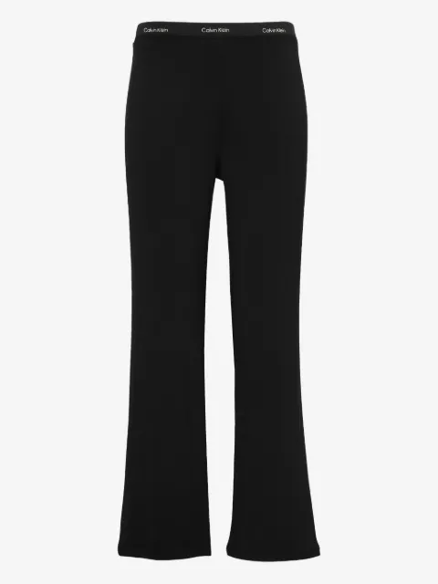 Calvin Klein logo-waistband trousers