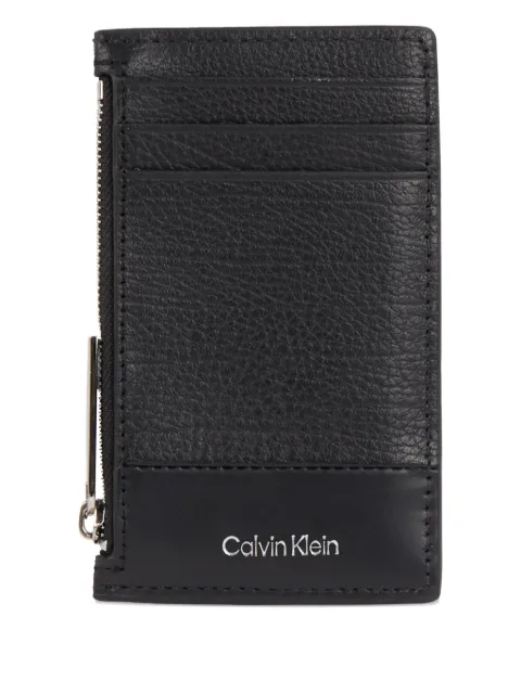 Calvin Klein zip-fastening card holder