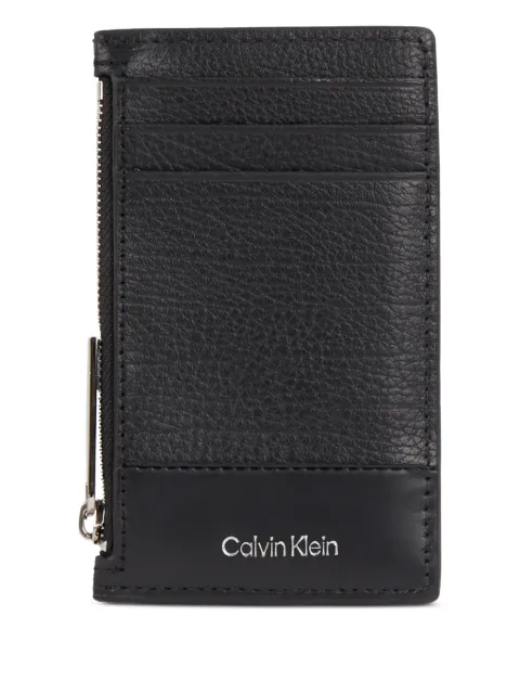 Calvin Klein zip-fastening card holder