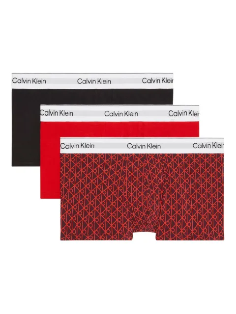 Calvin Klein logo-waistband boxers (pack of three)