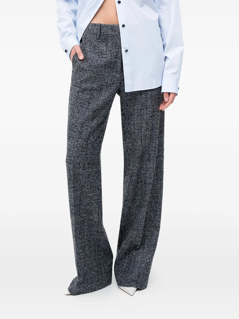 Nº21 pantalones a cuadros | gris | Image 1